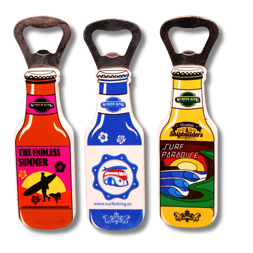 1 Abridor-imán Botella grupal abridor imán botella