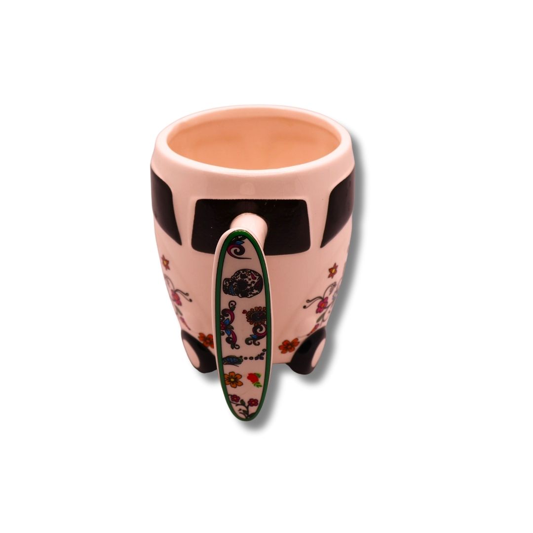 Taza ruedas Calavera 4